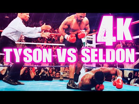 Mike Tyson vs Bruce Seldon (Highlights) 4K