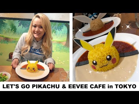 NEW Pikachu Cafe & Pokemon Center in Tokyo | VLOG Video