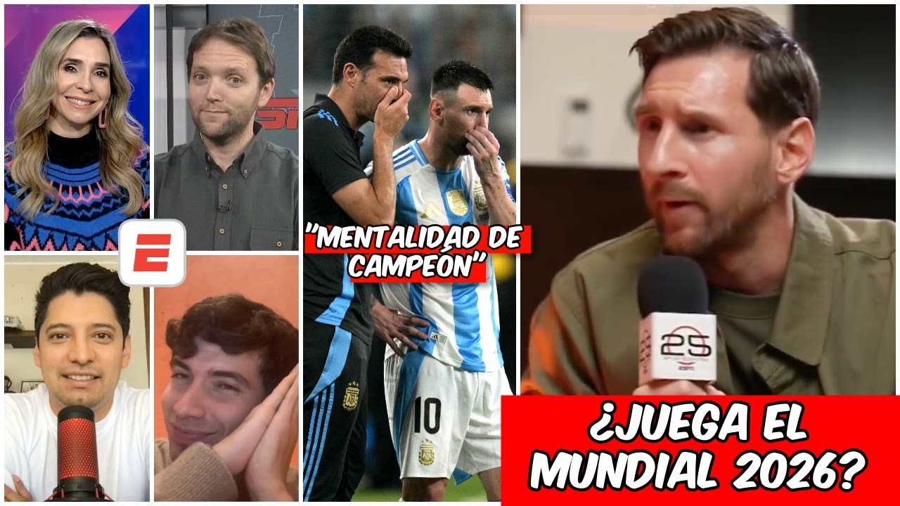 EL PLAN DE MESSI para el MUNDIAL 2026 y la MENTALIDAD DE CAMPEÓN de Scaloni | Exclusivos
