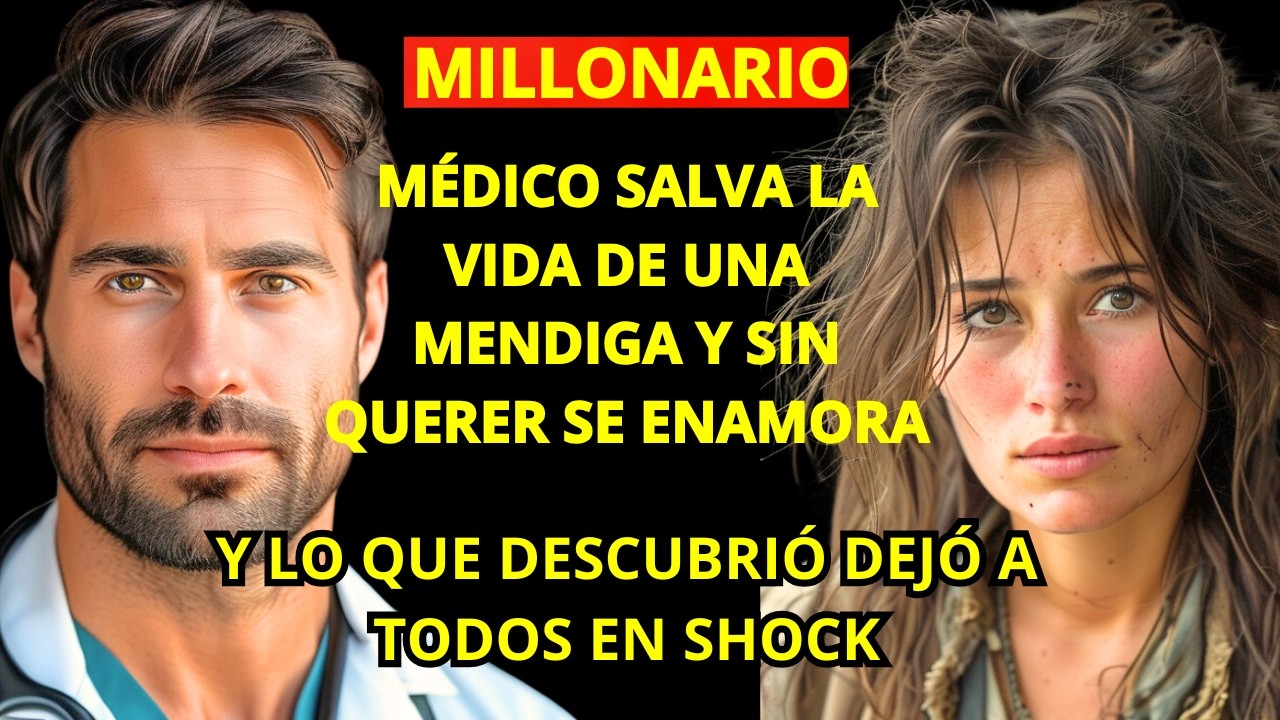 MÉDICO MILLONARIO SALVA LA VIDA DE UNA MENDIGA Y SIN QUERER SE ENAMORA, Y QUEDA EN SHOCK CUANDO...