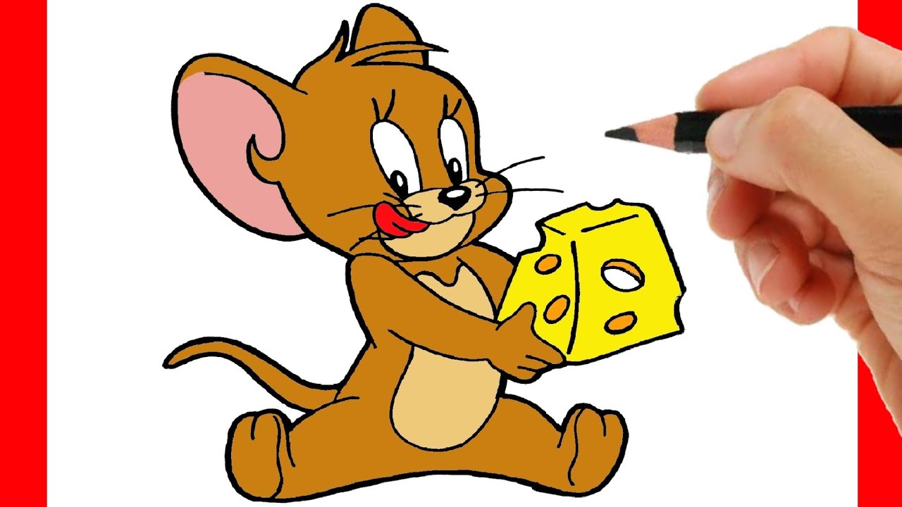 COME DISEGNARE TOM E JERRY FACILE - COME DISEGNARE JERRY