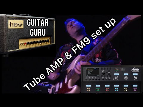 Tube AMP and Fractal FM9 processor set up | Plus FM-edit software installation | GuitarGuru AndyPaul