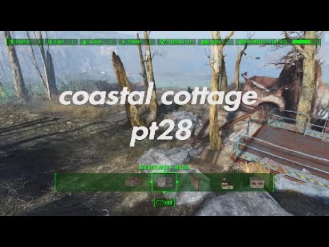 Fallout 4 - coastal cottage build pt28 - PS5 no mods