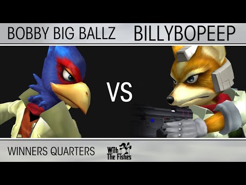 With The Fishes - Winners Quarters - bobby big ballz (Falco) VS billybopeep (Fox) - SSBM Melee