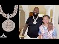 Rick Ross Buys Spinning Emerald Cut Diamond Cuban Link From King Of Bling
