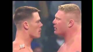 Brock Lesnar destroy John Cena 2003