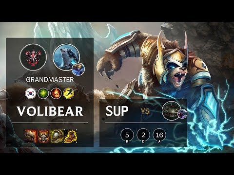 Volibear Support vs Tahm Kench - KR Grandmaster Patch 10.8