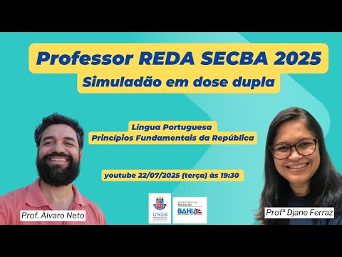 ✅Simuladão Dose Dupla: Lingua Portuguesa e Princípios Fundamentais da República✍️