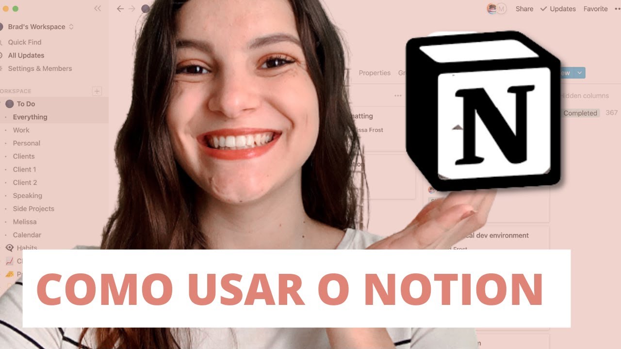 COMO USAR O NOTION PARA OS ESTUDOS | tutorial simples sobre notion