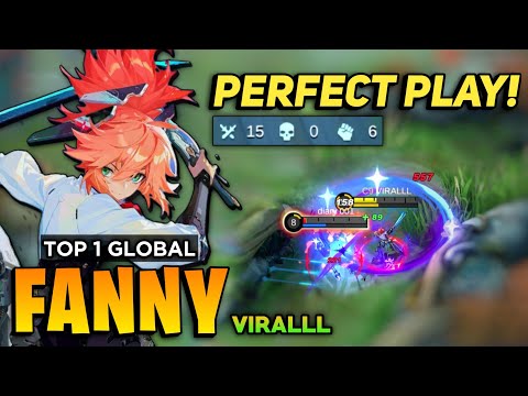 Fanny Amazing Moves Perfect Gameplay [ Top 1 Global Fanny Best Build ] By VIRALLL - Mobile Legends