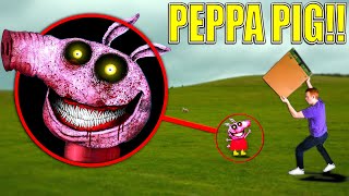 I TRAPPED PEPPA PIG IN REAL LIFE!! *CURSED PEPPA PIG*