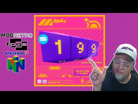 New N64 Console Info From ModRetro! The M64 & NEW N64 Games In 2025?
