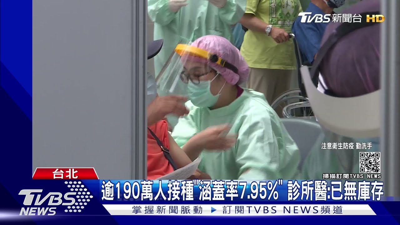 逾190萬人接種「涵蓋率7.95%」 診所醫:已無庫存