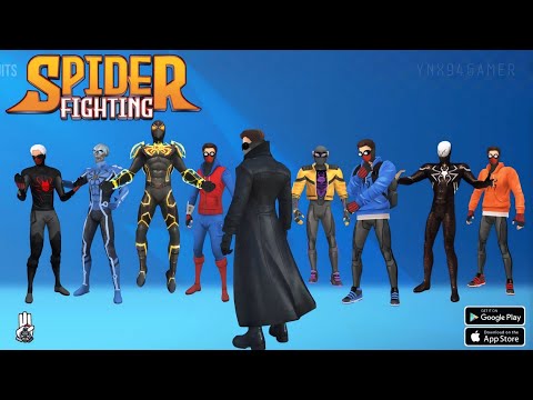 Spider Fighting (Version Update: All Suits) Gameplay Android & IOS
