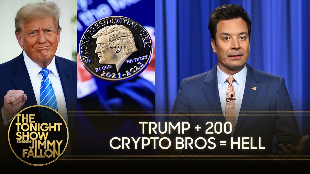 Trump Blurs Lines by Hosting Private Dinner for Top Meme Coin Holders | The Tonight Show