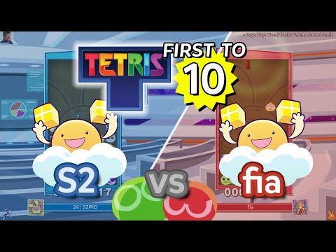 Puyo Puyo Tetris 2 ｢VS Mode｣ - S2 (Carbuncle) vs fia (Carbuncle) - FT10