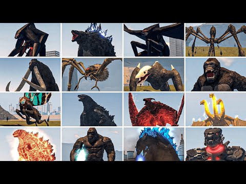 All Titanus Kaijus | Kaiju Universe