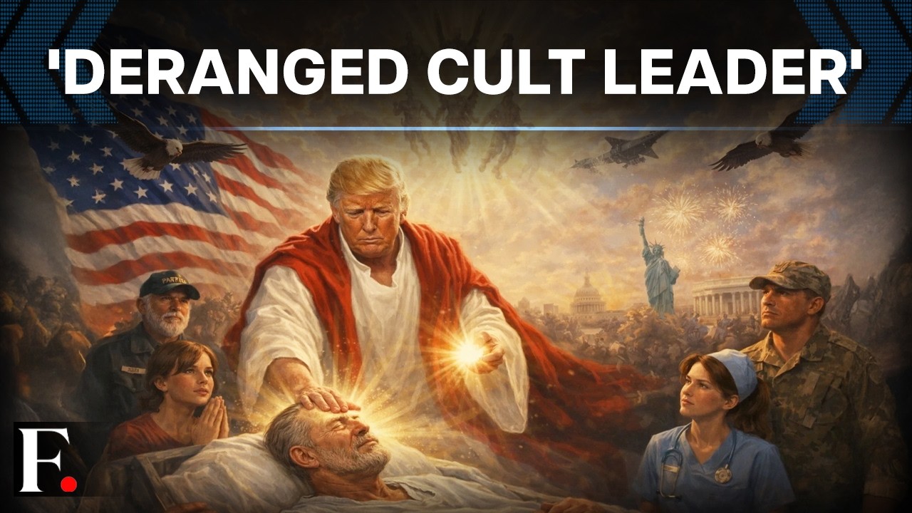 Trump Portrays Himself as Jesus in AI Post, Netizens Call him 'Deranged' | US Iran War