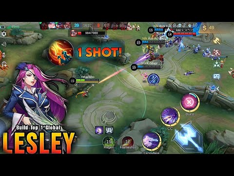 one of the most aggressive mm in mlbb Lesley montage