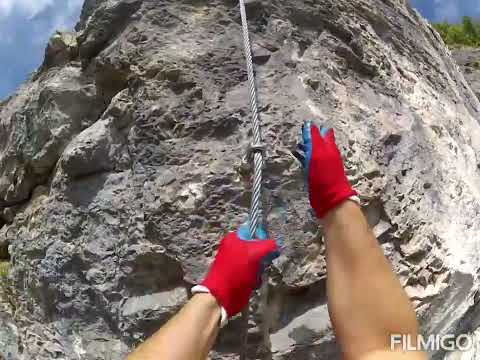 Olimpline klettersteig/via ferrata varianta - (E/F) Črna na Koroškem🇸🇮