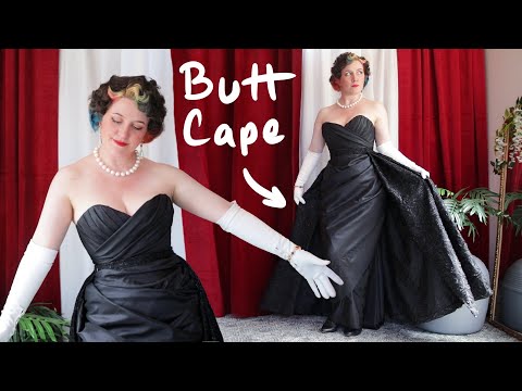 How did 1950's dresses get that shape? (it's CORSETS)