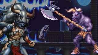 Aria of Sorrow Minotaur Challenge