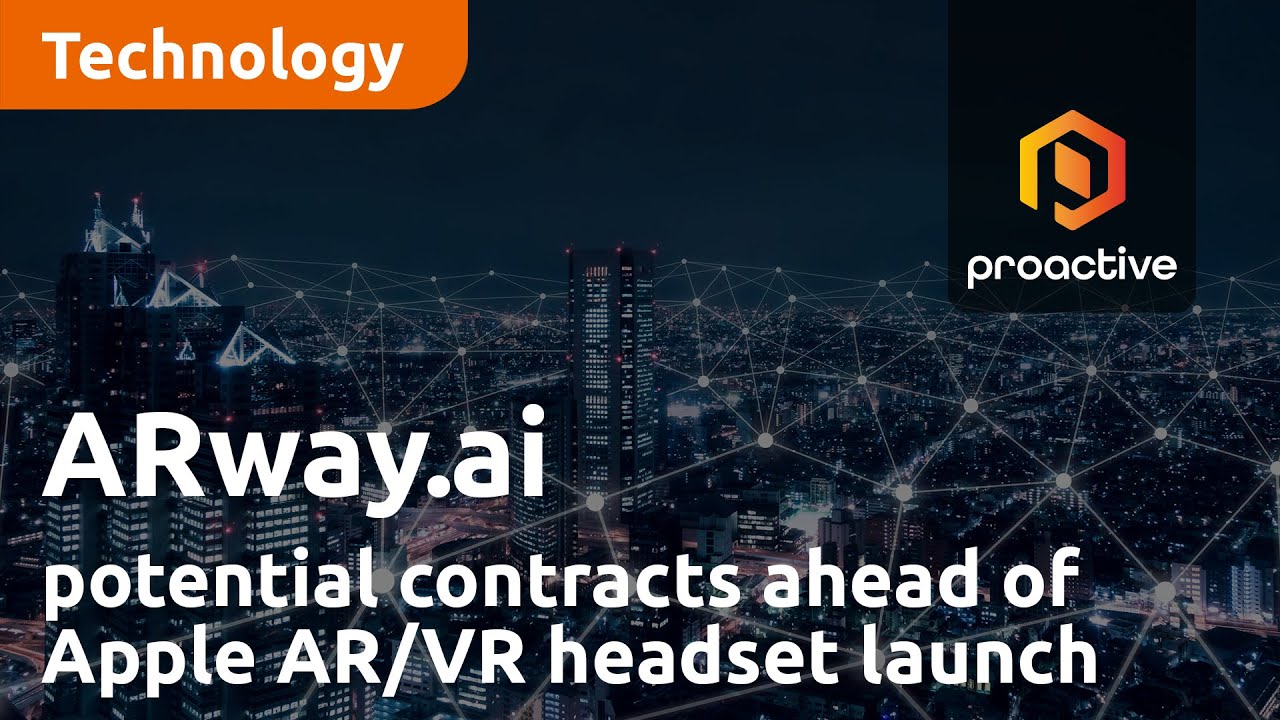 ARway.ai says sales pipeline tops $1.4M in potential contracts ahead of Apple AR/VR headset launch