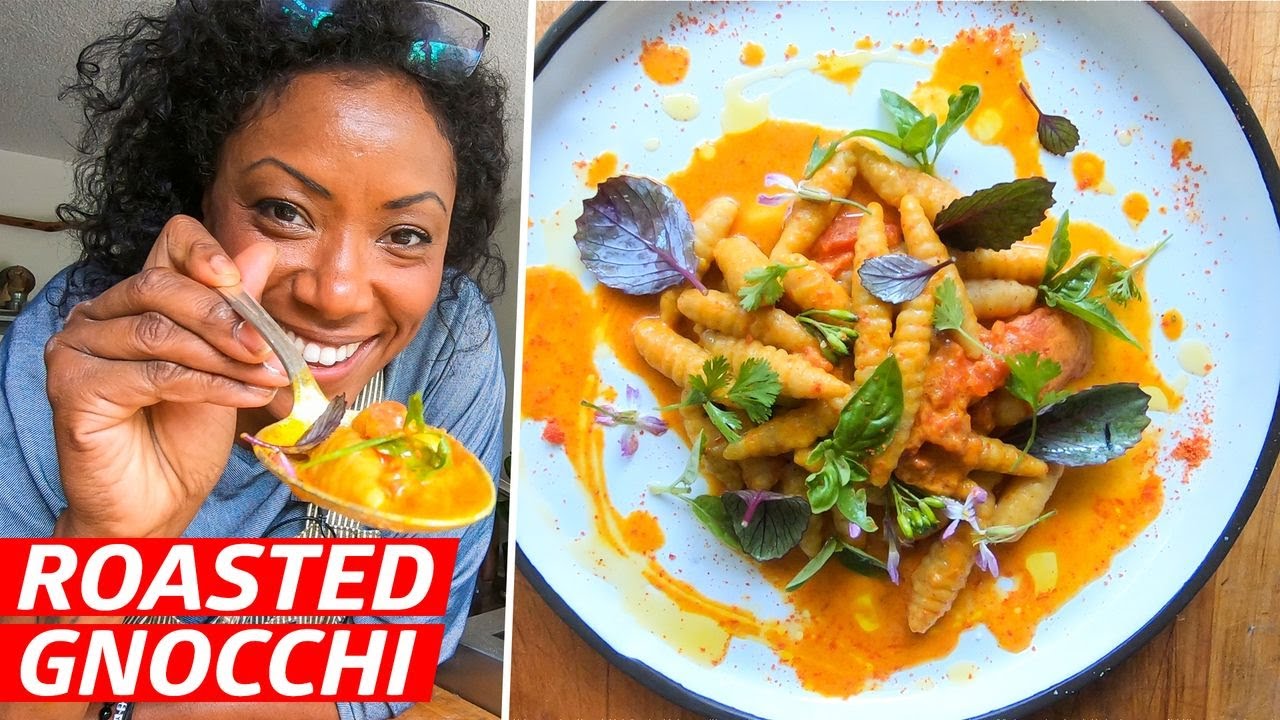Chef Nyesha Arrington Makes Handmade Gnocchi from Malanga Improv Kitchen