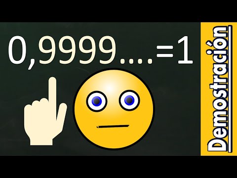 Demostración de que 0.9999999…..=1