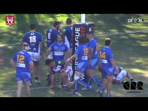 2018 CRRL - Reserve Grade Round 14 Highlights - West Belconnen v Tuggeranong