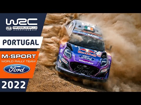 M-Sport Ford WRC Rally Highlights : Ford Puma Rally1 : WRC Vodafone Rally de Portugal 2022 -FRIDAY