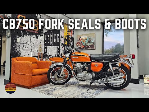CB750 Fork Seals and Boot Replacement!