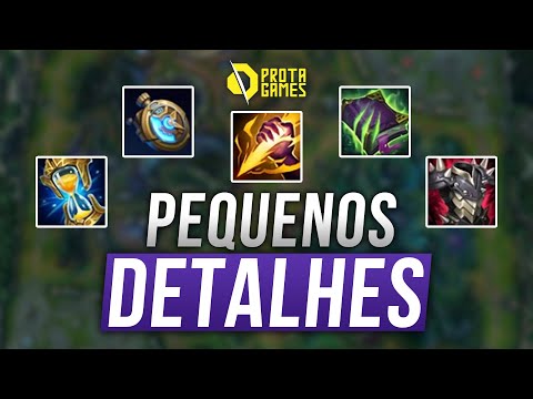 5 PEQUENOS DETALHES QUE PODEM TE FAZER VENCER UMA PARTIDA DE LEAGUE OF LEGENDS