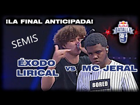 RESUMEN ÉXODO LIRICAL vs MC JERAL | Semifinales | Red Bull República Dominicana