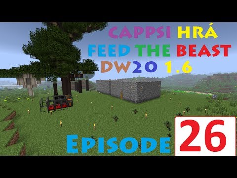 Cappsi hrá Feed the Beast 1.6 [SK] ep. 26 - Tak teba vraj nezabijem (FullHĐ)