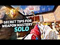 Secret Tips 🤫 To Grind Weapon Mastery in Solo Ranked Matches | Weapon Mastery Guide Pt.2