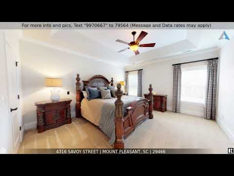 Priced at $629,000 - 4316 Savoy Street, Mount Pleasant, SC 29466