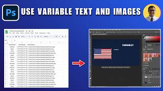 How to Use Variable Data, Text and Images in Adobe Photoshop 2026
