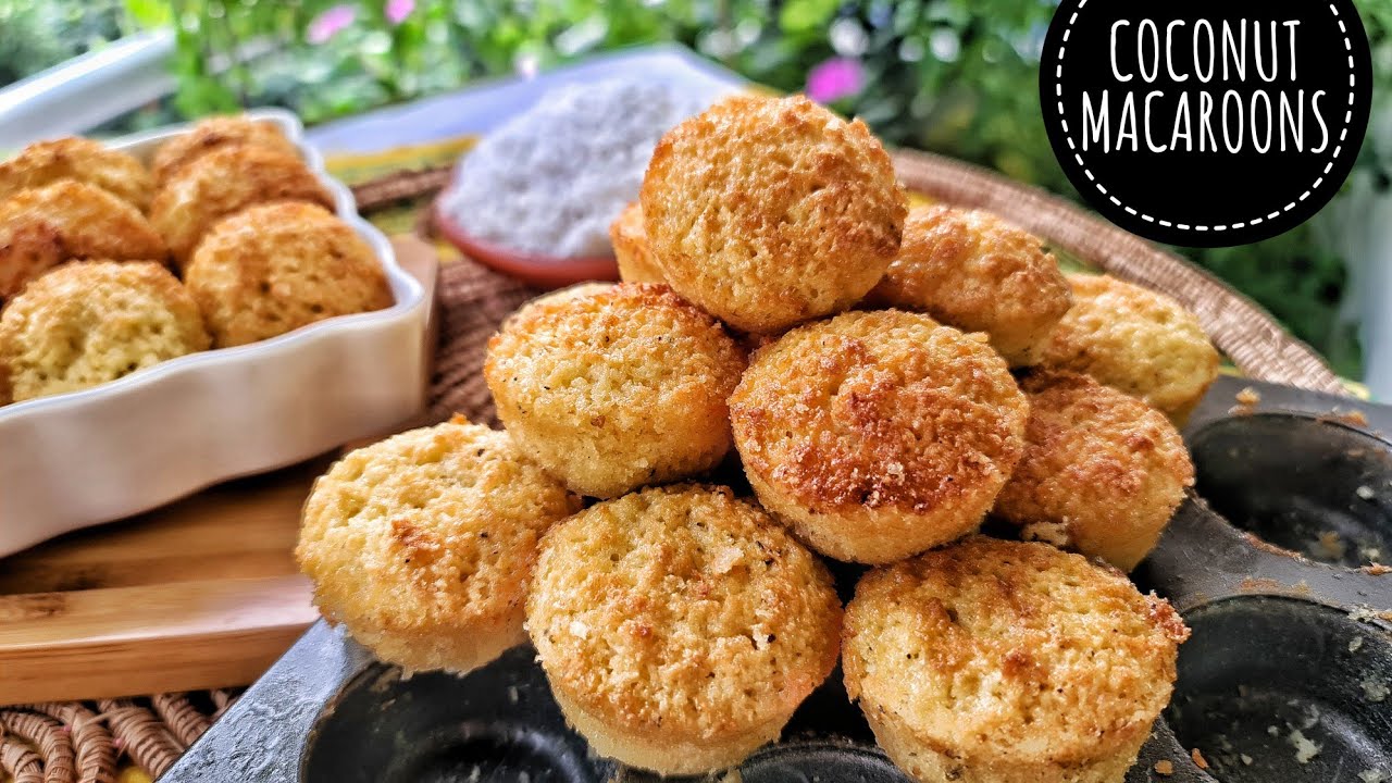 ( NO OVEN ) Gawin ito sa SAPAL ng Niyog Pwedeng pang negosyo na COCONUT MACAROONS FILIPINO STYLE
