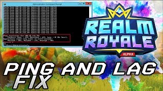 Realm Royale - How to Reduce Ping and Lag Spikes