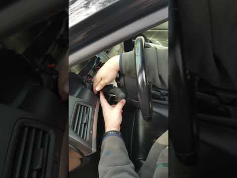 Turn signal switch replacement on 2010 Honda Accord