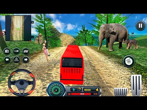 Uphill Offroad Bus Driving Simulator #1-Android gameplay