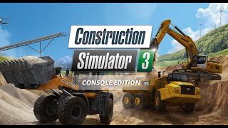 Construction Simulator3[PS4 Pro]#1　建築業界　待望の新作　PS4版ついに発売！