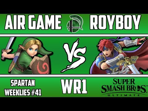 Spartan Weeklies #41, WR1: Air Game(Young Link) vs Royboy(Roy)