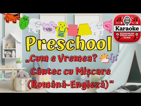 Cum e Vremea? 🌤️ Cântec pentru Preșcolari cu Mișcare (Română-Engleză)