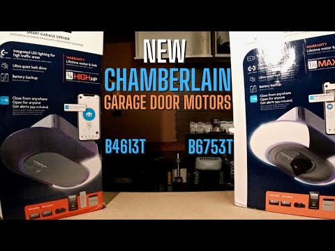 Unboxing the Chamberlain B4613T and B6753T - Chamberlain has GOT to get their stuff together!