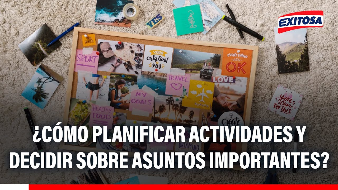 🔴🔵 Propósitos de un nuevo año: ¿Cómo planificar actividades y decidir sobre asuntos importantes?