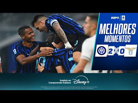 Gols e lances de Internazionale x Lazio