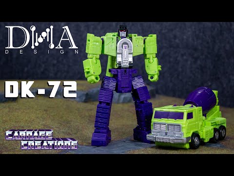 DNA Design DK-72 Upgrade - Transformers Studio Series Constructicons SCAVENGER and MIXMASTER (201)