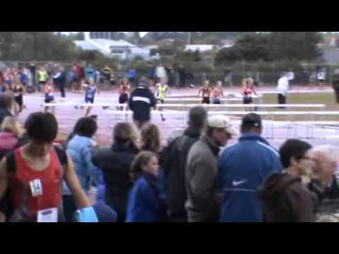 2013 CCAA Champs G12 Girls 80m Hurdles Final